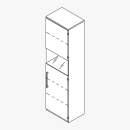 Techno by rb | Aktenschrank Typ 416r / 417l - Anbauteil 6...