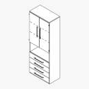 Techno by rb | Aktenschrank Typ 474 - Anbauteil 6...