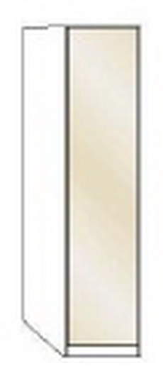 Wiemann LOFT | Gleittüren-Panoramaschrank mit 1 Tür, Türanschlag rechts - Höhe 216 cm