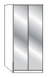 Wiemann LOFT | Gleittüren-Panoramaschrank mit 1 Falttür, Türanschlag rechts - Höhe 216 cm