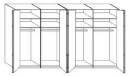 Wiemann LOFT | Gleittüren-Panoramaschrank mit 4...