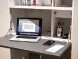 Röhr Techno | Laptop-Box, unten 2 Türen (2 OH), 1 Schreibklappe (2 OH mit Einteilung)