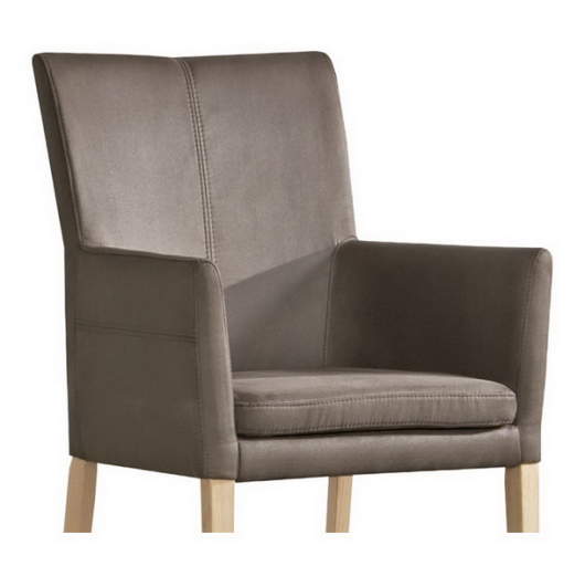 Niehoff Sitzmöbel | COLORADO Stuhlsystem - mit 4-Fuß Quadratrohr Edelstahl und mit Armlehnen 0342-02-xxx