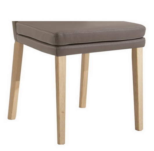 Niehoff Sitzmöbel | COLORADO Stuhlsystem - mit 4-Fuß aus Holz, mit Armlehnen und mit Griff in Edelstahl oder Holz 0752-xx-xxx