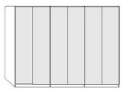 Wiemann LOFT | Gleittüren-Panoramaschrank mit 6 Türen - Höhe 236 cm
