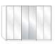 Wiemann LOFT | Gleittüren-Panoramaschrank mit 6 Türen (2 Spiegeltüren in Parsol-Bronze-Glas) - Höhe 236 cm