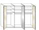 Wiemann LOFT | Gleittüren-Panoramaschrank mit 6 Türen (2 Spiegeltüren in Parsol-Bronze-Glas) - Höhe 236 cm