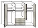 Wiemann LOFT | Gleittüren-Panorama-Funktionsschrank...