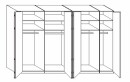 Wiemann LOFT | Gleittüren-Panoramaschrank mit 7...