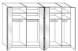 Wiemann LOFT | Gleittüren-Panoramaschrank mit 7 Türen (5 Spiegeltüren in Parsol-Bronze-Glas) - Höhe 236 cm