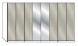 Wiemann LOFT | Gleittüren-Panoramaschrank mit 8 Türen (2 Spiegeltüren in Parsol-Bronze-Glas) - Höhe 236 cm