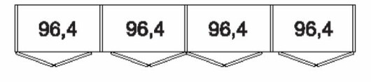 Wiemann LOFT | Gleittren-Panoramaschrank mit 8 Tren (6 Spiegeltren in Parsol-Bronze-Glas) - Hhe 236 cm