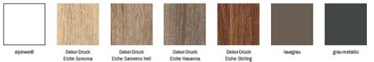 Alegro - Schwebtrenschrank mit Spiegelfront