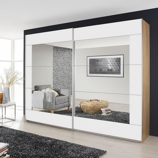 Alegro - Schwebtrenschrank mit Spiegelfront