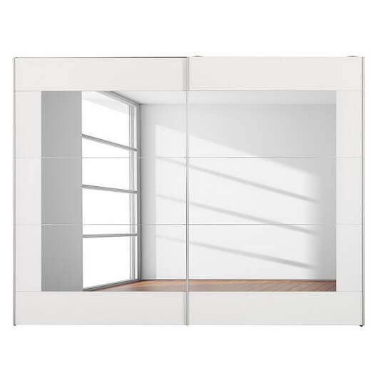 Alegro - Schwebtrenschrank mit Spiegelfront