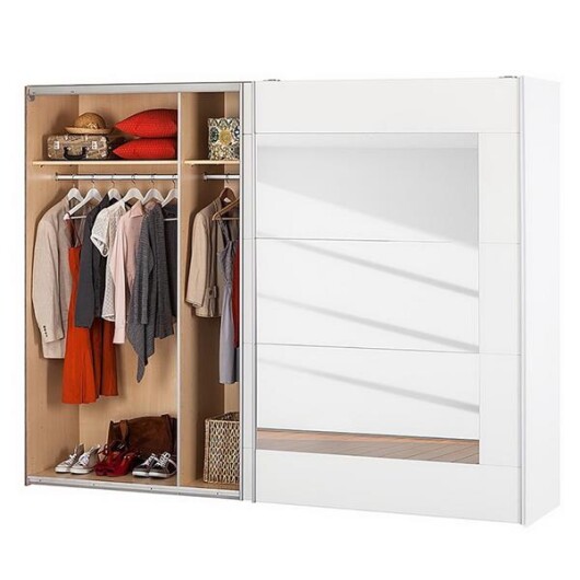 Alegro - Schwebtrenschrank mit Spiegelfront