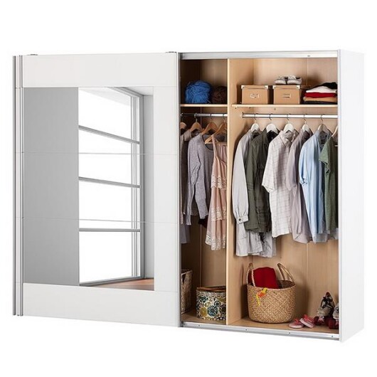 Alegro - Schwebtrenschrank mit Spiegelfront