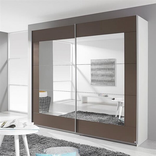Alegro - Schwebtrenschrank mit Spiegelfront