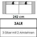 Candy Polstermöbel | Colano Garnitur 3- und 2,5 Sitzer