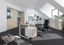 Carry.Office von Röhr - Schreibtisch 150cm | Kufenfuß