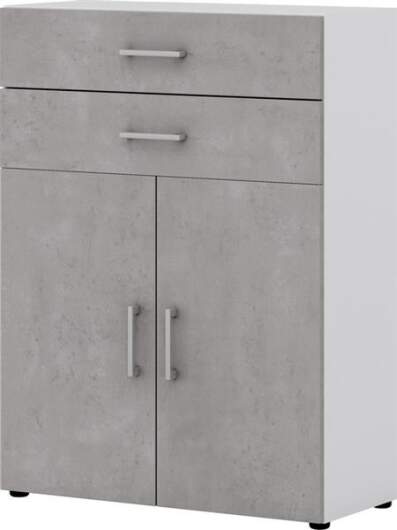 Carry.Office von Röhr - 2-türiger Aktenschrank 80cm Breit inkl. 2 Auszüge