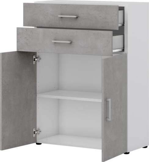 Carry.Office von Rhr - 2-triger Aktenschrank 80cm Breit inkl. 2 Auszge
