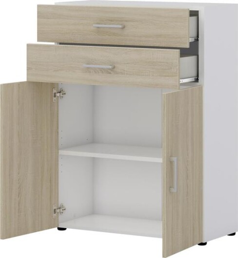 Carry.Office von Rhr - 2-triger Aktenschrank 80cm Breit inkl. 2 Auszge
