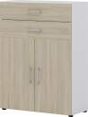Carry.Office von Röhr - 2-türiger Aktenschrank 80cm Breit inkl. 2 Auszüge