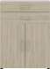 Carry.Office von Röhr - 2-türiger Aktenschrank 80cm Breit inkl. 2 Auszüge