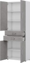 Carry.Office von Röhr - 4-türiger Aktenschrank 80cm Breit mit Auszügen
