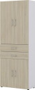 Carry.Office von Röhr - 4-türiger Aktenschrank 80cm Breit mit Auszügen
