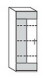 Cadre by rb | Anbauteil, 1 Tür - 143,2 cm Hoch