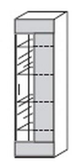 Cadre by rb | Anbauteil, 1 Vitrinentür (Klarglas)