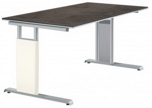 Objekt.Plus by rb | Schreibtisch mit Rechteckplatte 120cm Type B11