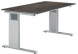 Objekt.Plus by rb | Schreibtisch mit Rechteckplatte 160cm Type B12