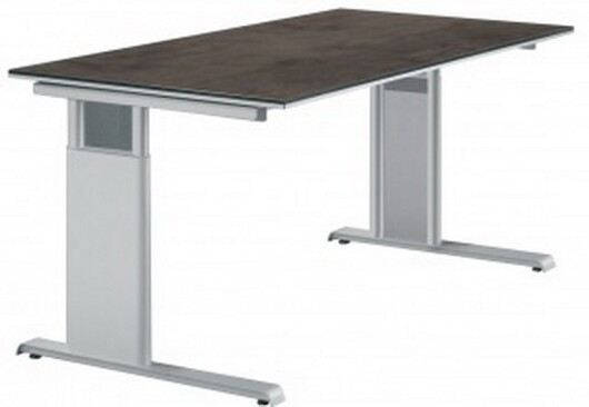 Objekt.Plus by rb | Schreibtisch mit Rechteckplatte 180cm Type B13