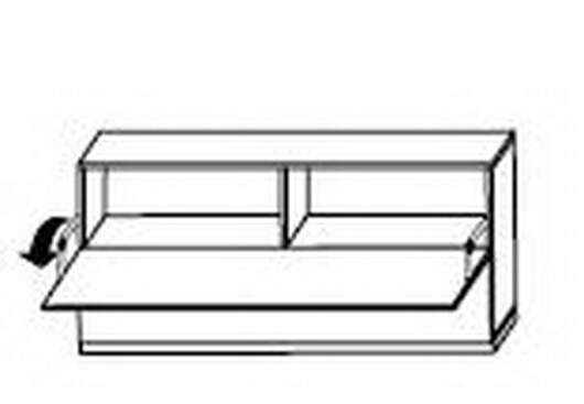 Objekt.Plus by rb | Ordner-Lowboard mit 2 Klappen, 2 Bden, 1 Mittelwand - 160 cm breit