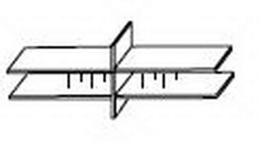 Objekt.Plus by rb | Zubehör Facheinteilung für Lowboard / Highboard