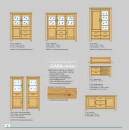 Niehoff Sitzmöbel | CASA-NOVA Sideboard / Anrichte mit 3 Schubkästen und 2 Türen