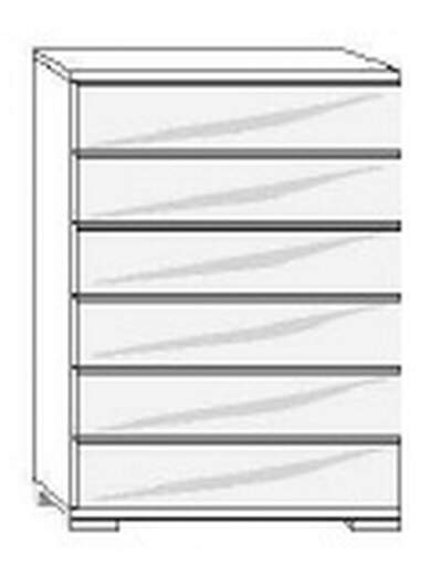 Wiemann LOFT | Schubkastenkommode mit 6 Auszügen