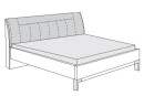 Wiemann LOFT | Futonbett mit Polster-Kopfteil in...