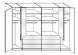 Wiemann LOFT | Gleittüren-Panorama-Funktionsschrank mit 6 Auszügen, 2 Falttüren, 2 Drehtüren - Höhe 216 cm