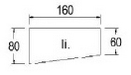 Techno by rb | Freiformschreibtisch mit Design-Fu-Gestell in 160 cm Breite x 60/80 cm Tiefe