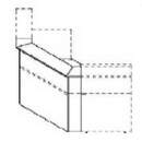 Techno by rb | Counter-Eckmodul inkl. Schreibtischplatte