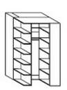 Cadre.Plus by rb | Eckkleiderschrank mit Drehtür