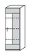 Cadre.Plus by rb | Anbauteil, 1 Tür - 143,2 cm Hoch