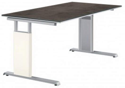 Objekt.Plus by rb | Schreibtisch mit Rechteckplatte 200cm Type B14