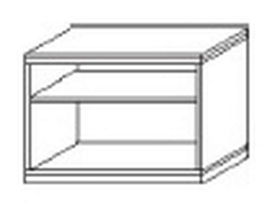Objekt.Plus by rb | Lowboard mit 2 Ablagefcher - 80 cm breit