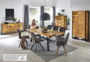 Niehoff Sitzmöbel | IBIZA Highboard 140,0 cm breit - Charakter Eiche massiv geölt/gebürstet