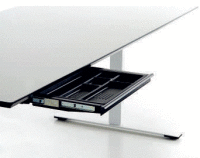 Röhr System | Stahl-Materialschublade, klein mit...